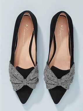Anthropologie Knot Front City Flats NWT Size 7